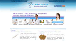 Desktop Screenshot of controlqualityassessoria.com